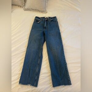 Abercrombie and Fitch curve love high rise 90s relaxed jean!
